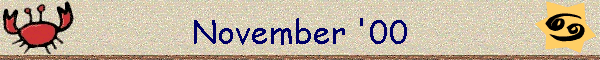 November '00