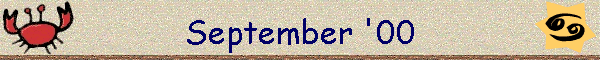 September '00