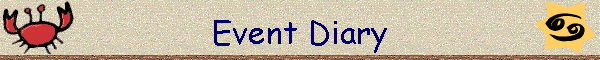 Event Diary